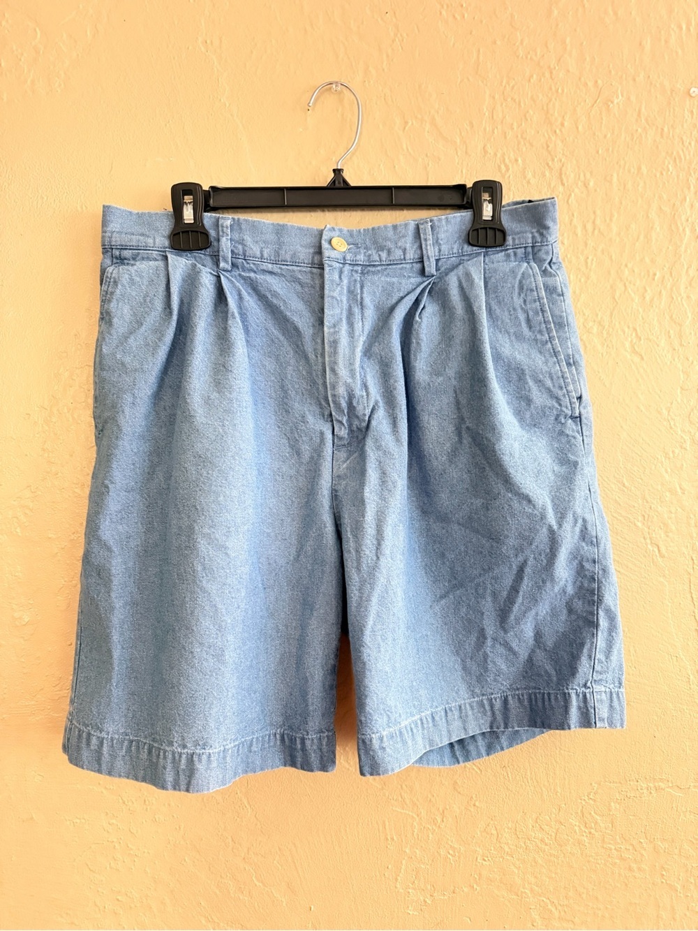 Nautica Light Blue Denim-Style Men’s Shorts